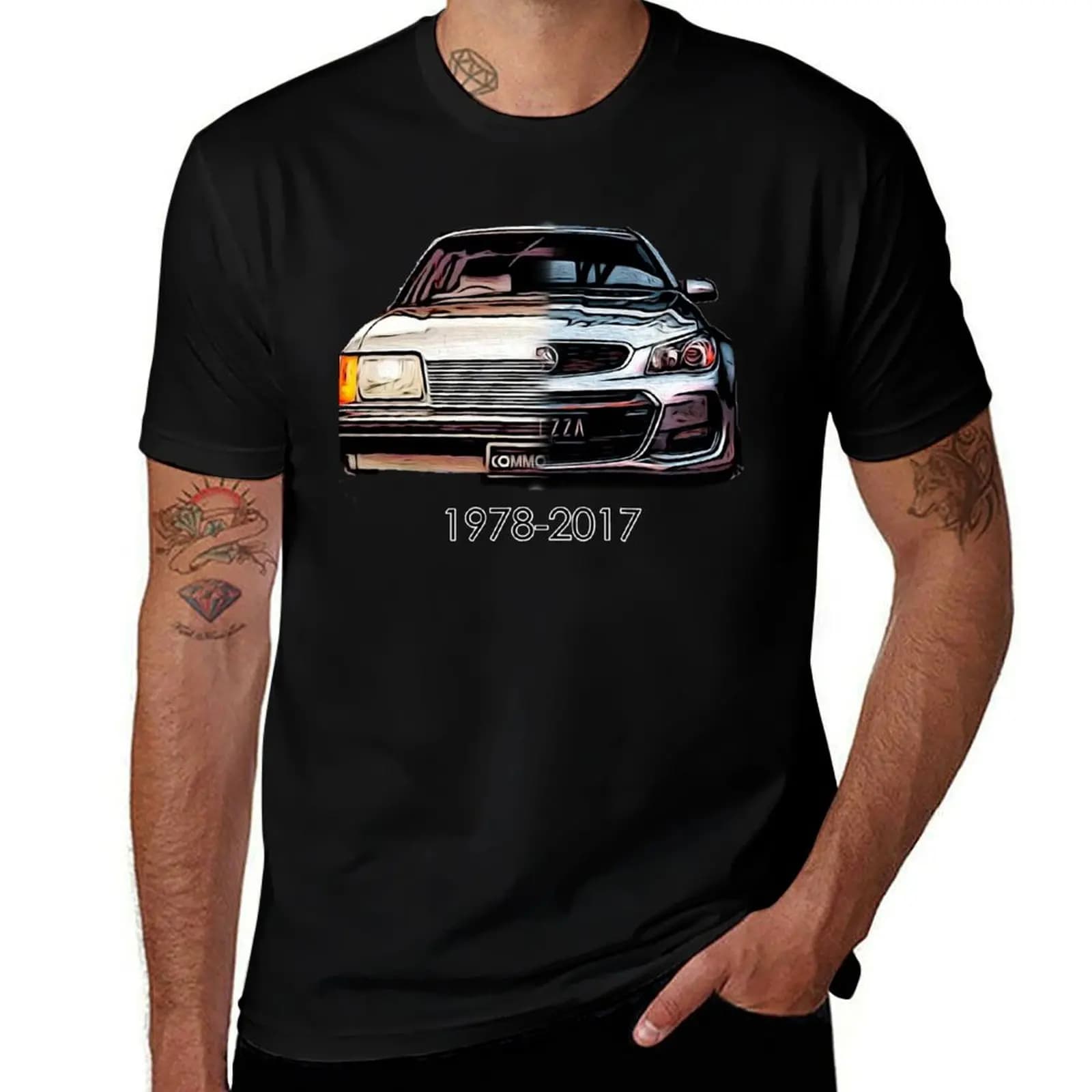 T-shirt RIP Holden Commodore anti-rides à manches courtes