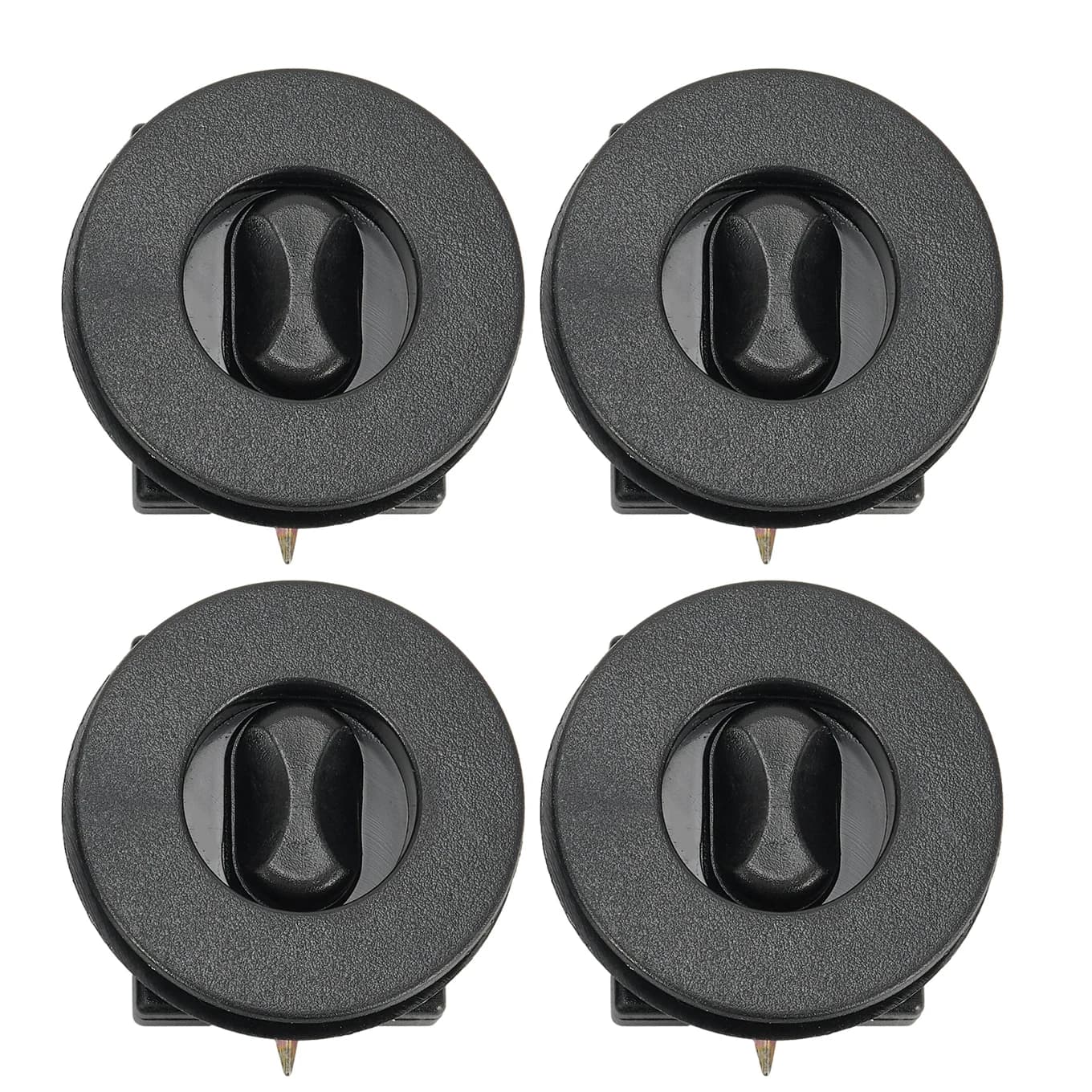 Nouvelles pinces de fixation antidérapantes noires pour tapis de sol de voiture, 4 pièces, supports