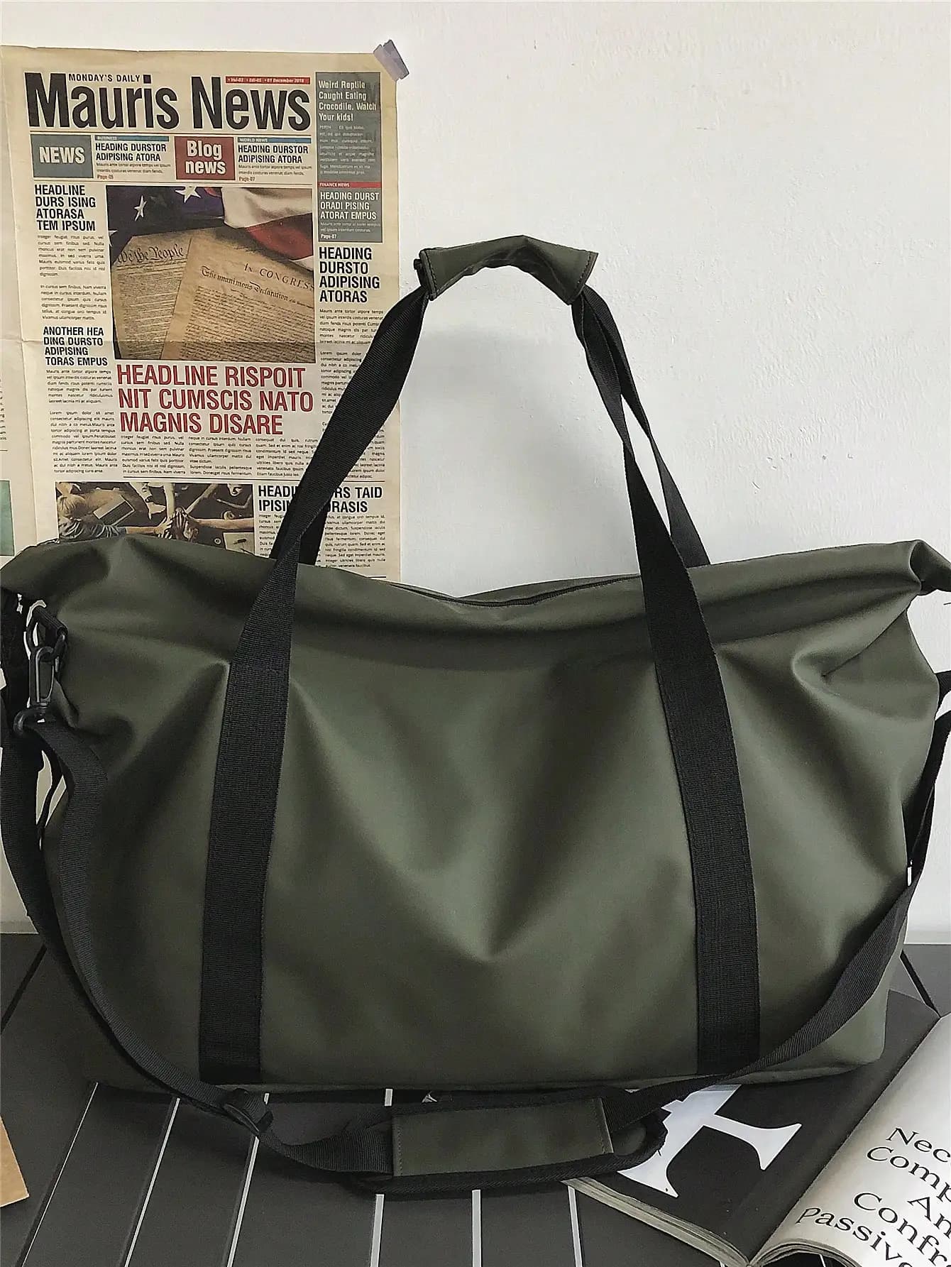 Sac de voyage à main, sac de sport et de fitness de grande capacité, sac de rangement léger, sac de