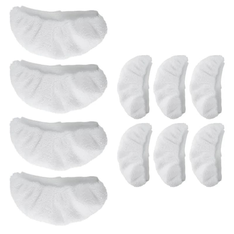 Accessoires pour nettoyeur à vapeur WHYY-10 pièces, tampons de vadrouille à vapeur réutilisables, ac
