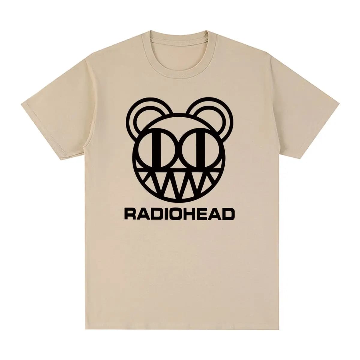 Radiohead Vintage T-shirt Rock n Roll Amnesiac Cotton Men T shirt New Tee Tshirt Womens Tops