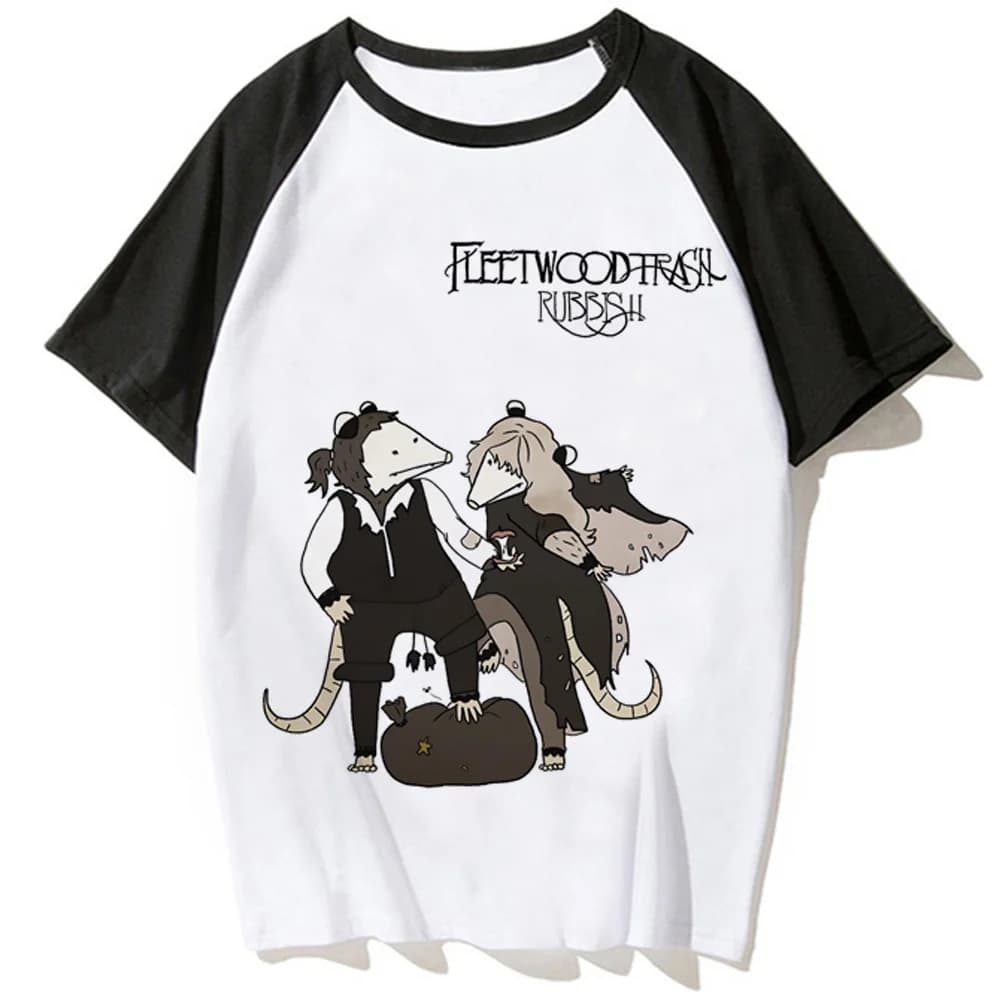 Www.hours Fleetwood Mac-T-shirt femme, été Y2K, fille, vêtements harajuku