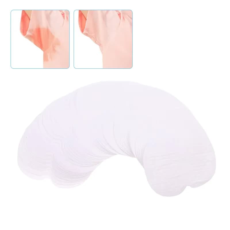 Coussinets anti-transpiration sous les bras, 50 pièces, boucliers déodorants jetables, absorbants, d