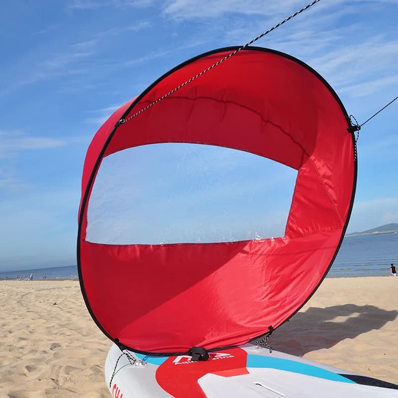 Accessoires de planche de surf Sup, pagaie gonflable, canoë, glisser, Kayak avec fenêtre transparent