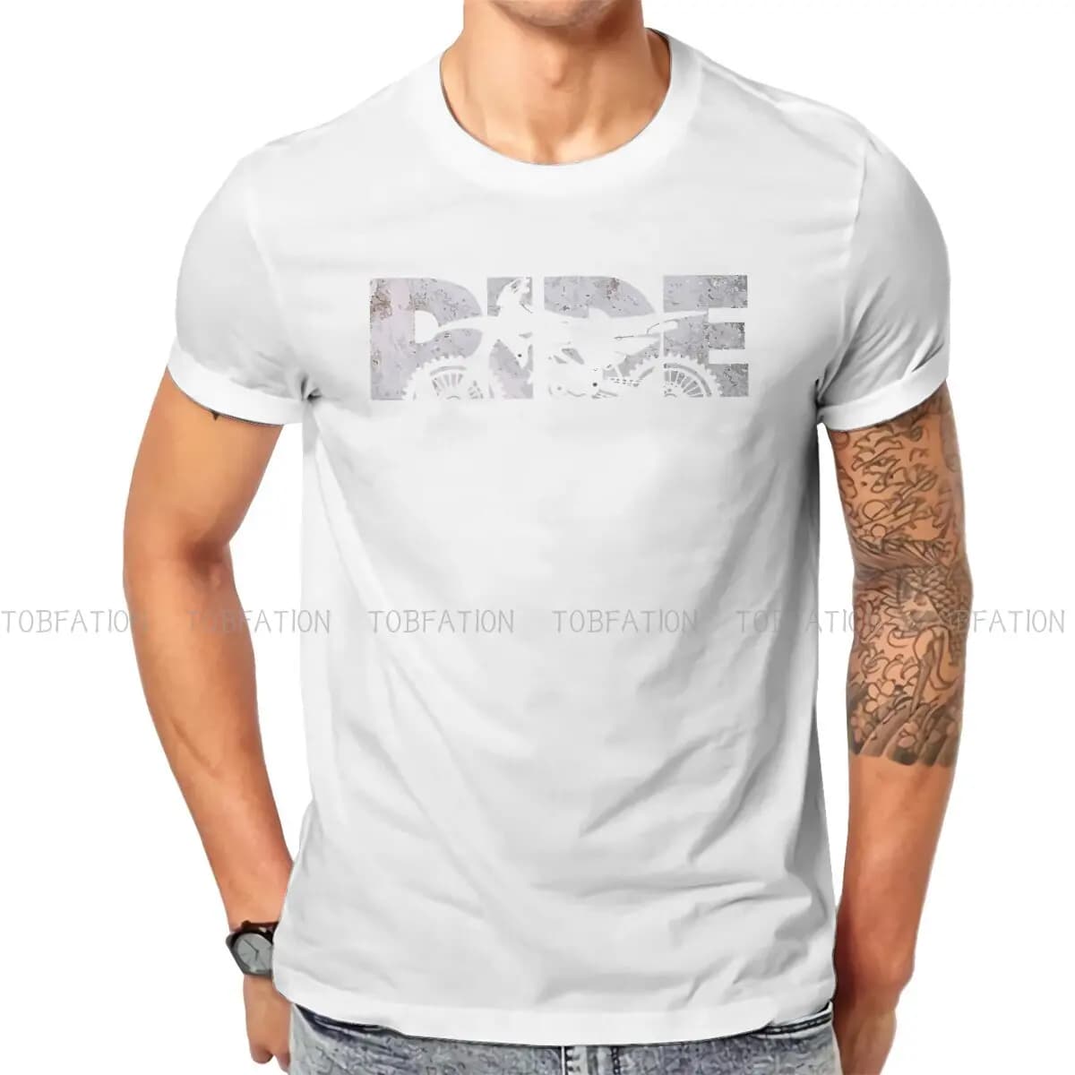 RIDE-T-shirt de style dégraissant de motocross de vélo, Endflats, Cross Motorcycle Racing, Hip Hop C