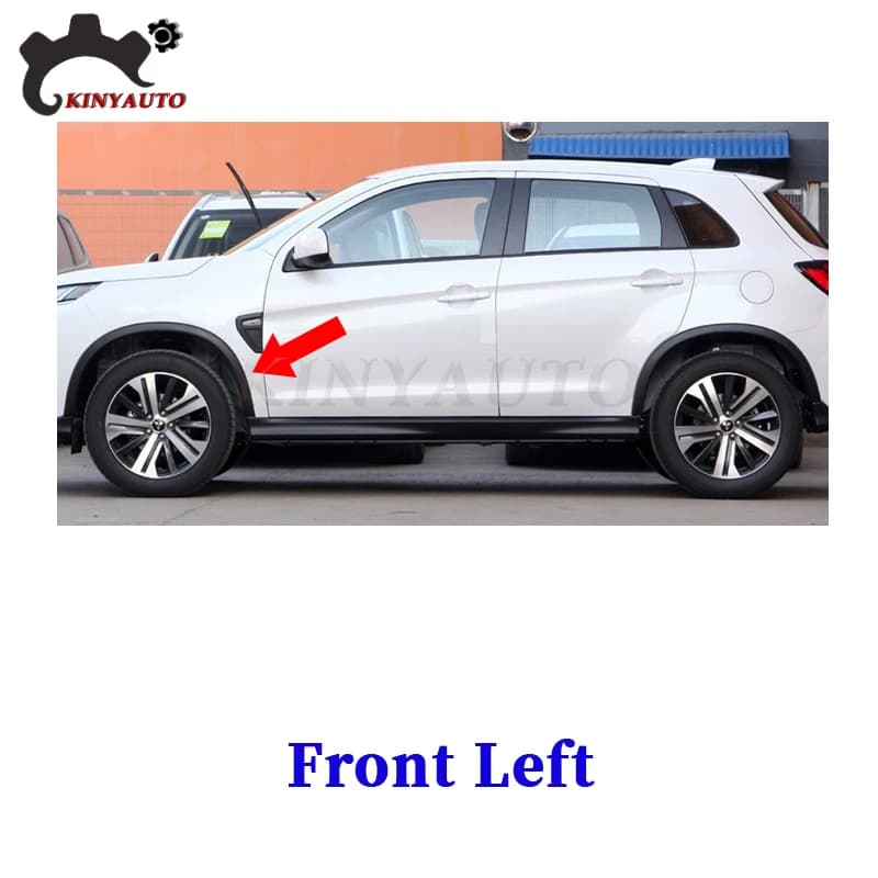 Pour Mitsubishi ASX 2020 21 22 23 24 : Extensions de passage de roue, garnitures d'ailes, accessoire