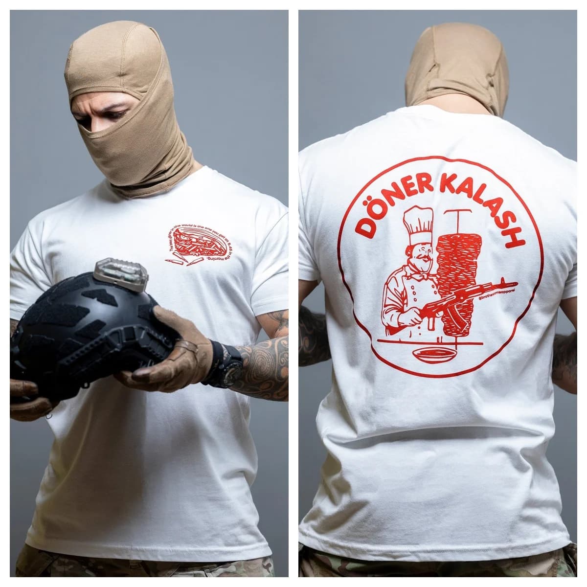 Döner Kalash _ T-shirt sportif - Convient pour les vêtements de sport en pur coton