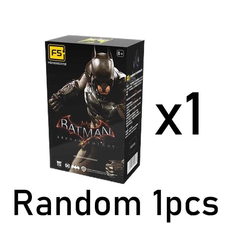 Nouveau F5 Batman Arkham Knight assemblé modèle boîte aveugle 7style 10 cm figurines d'action Collec