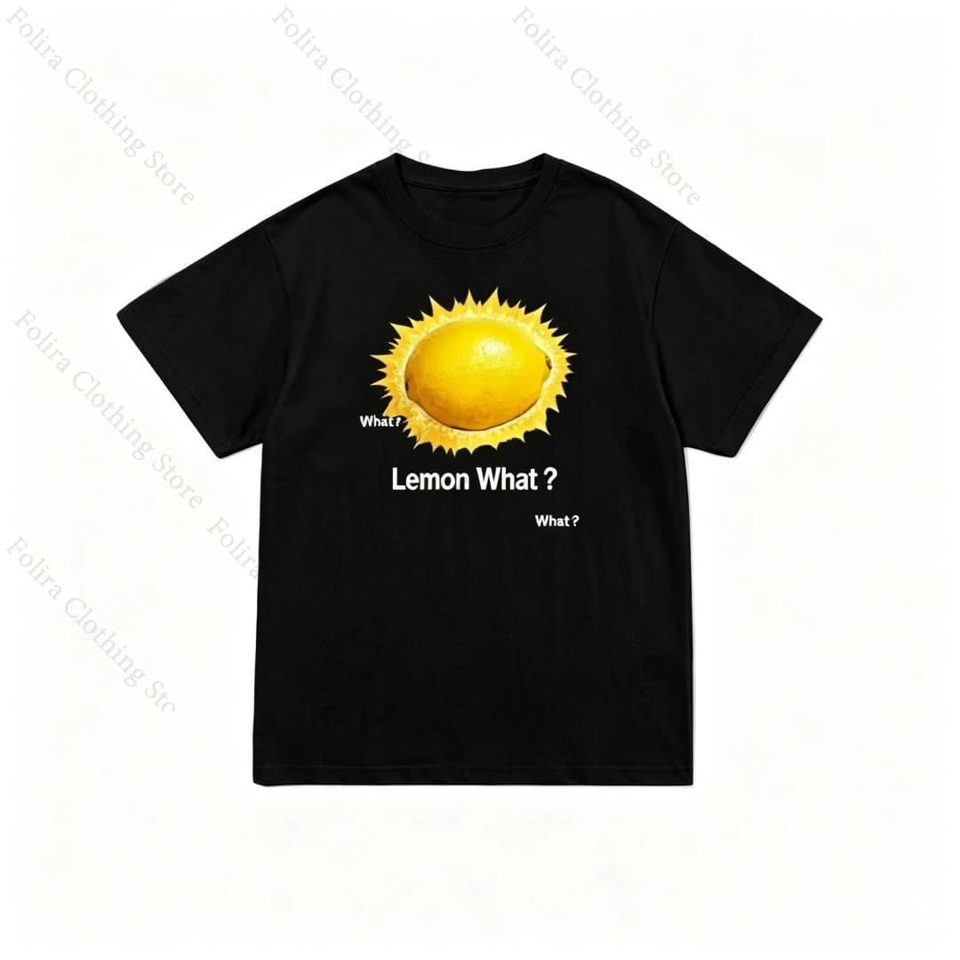 T-shirt d'été en coton à imprimé citron pour fans du groupe Kpop Hearts2Hearts, hauts à manches cour