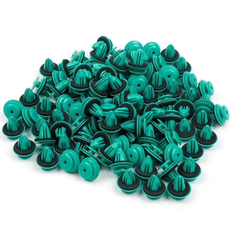 SEAMETAL 100 pièces Clips de fixation de voiture universel panneau de garniture de porte attaches à