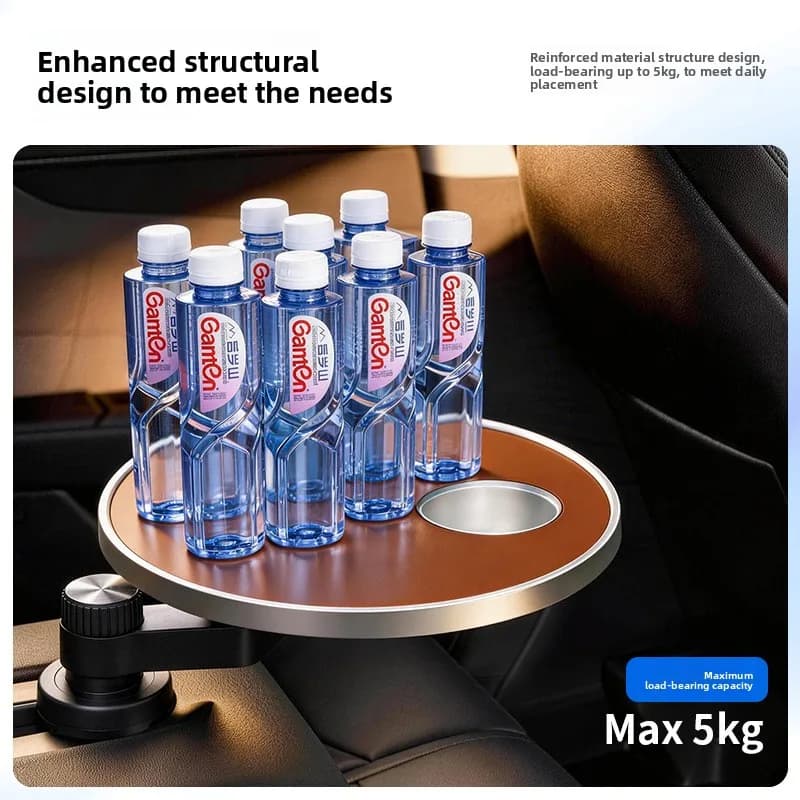 Table flottante miniature pour voiture, plateau pour siège avant, bureau de repas en voiture, access