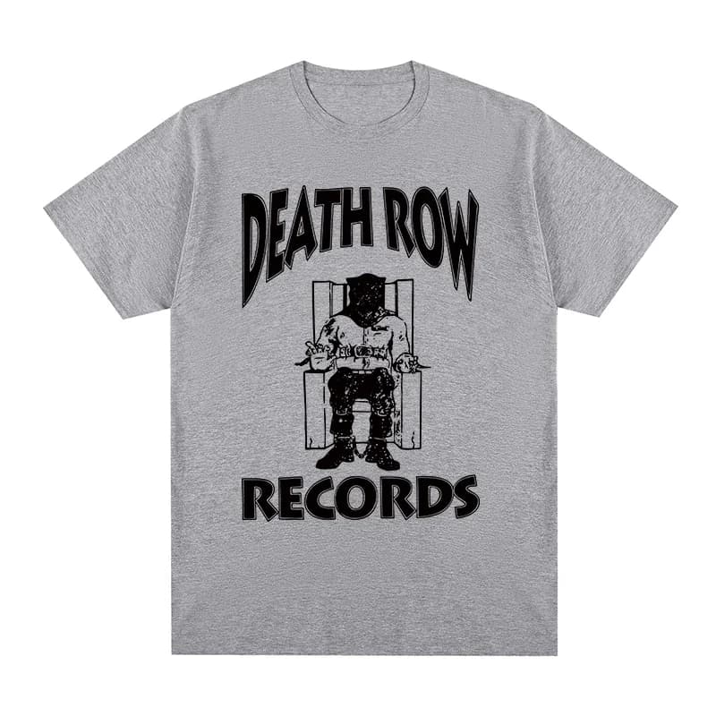 NucleoDeath Records Tupac 2pac Dre R.biosP-T-shirt d'été en coton pour hommes, nouvelle volatilité,