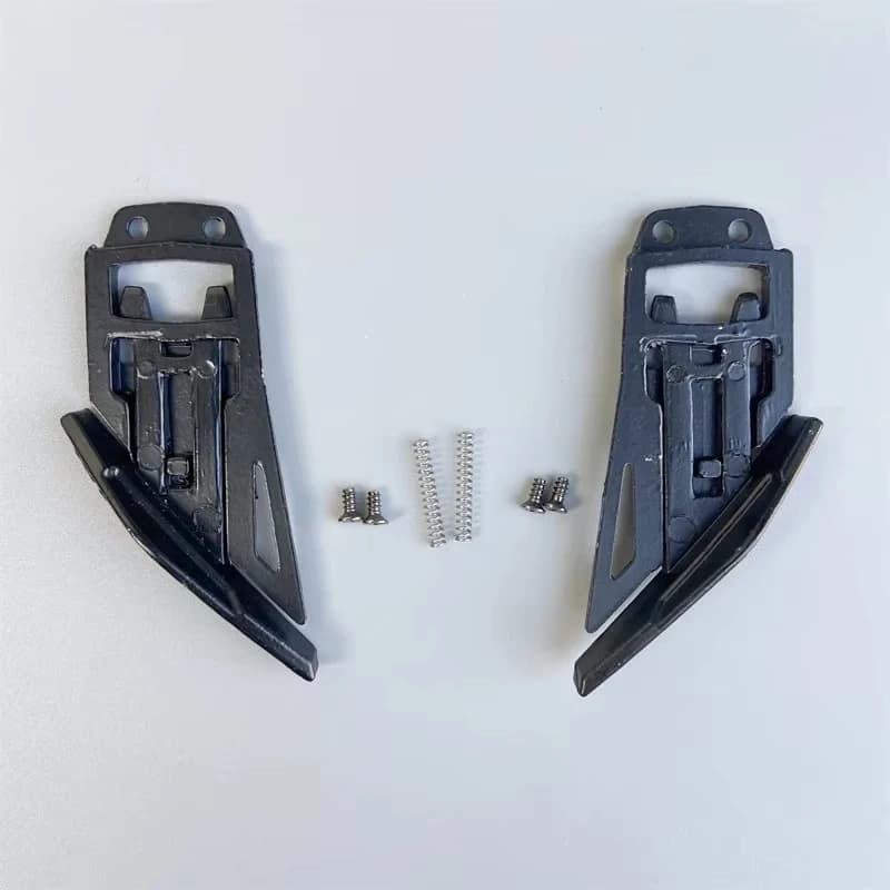 Accessoires plaque gauche droite avec vis visière bouclier Base d'engrenage lentille outil casque de