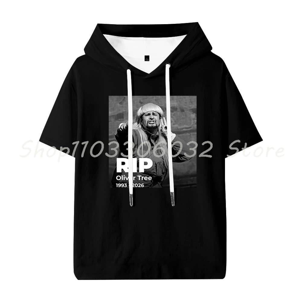 Rip Oliver Tree 1993-2026 T-shirts à capuche pour femmes et hommes, t-shirt à manches courtes, vêtem