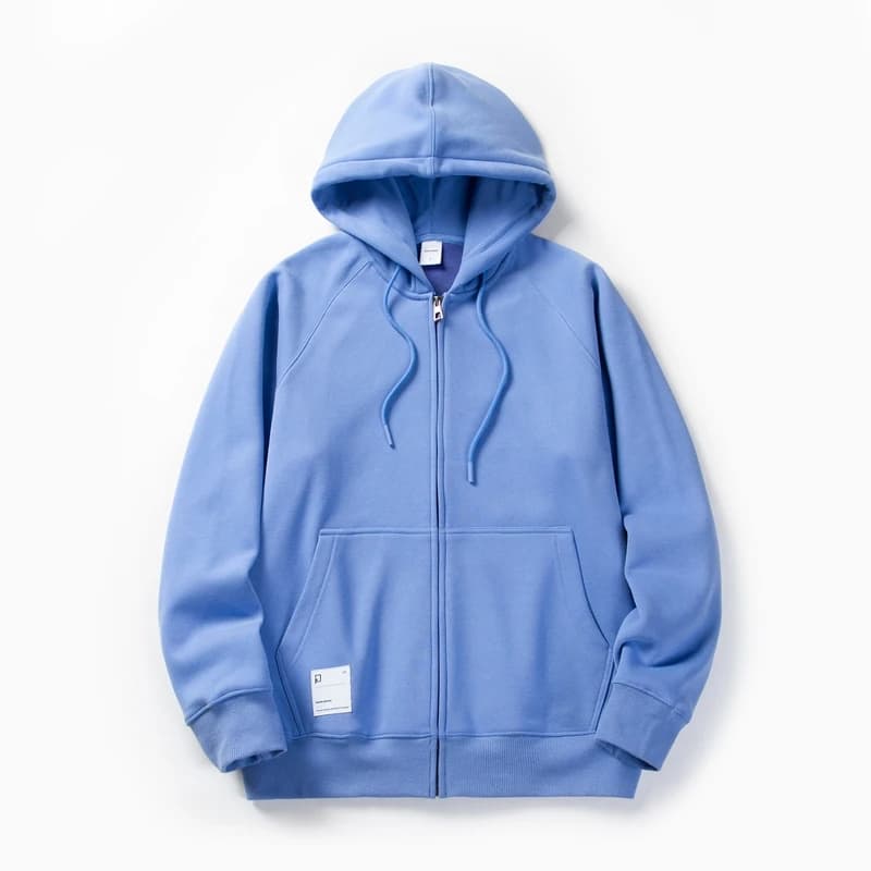 Sweat à capuche zippé à manches longues pour hommes, veste respirée, manteau gothique, sweat à capuc