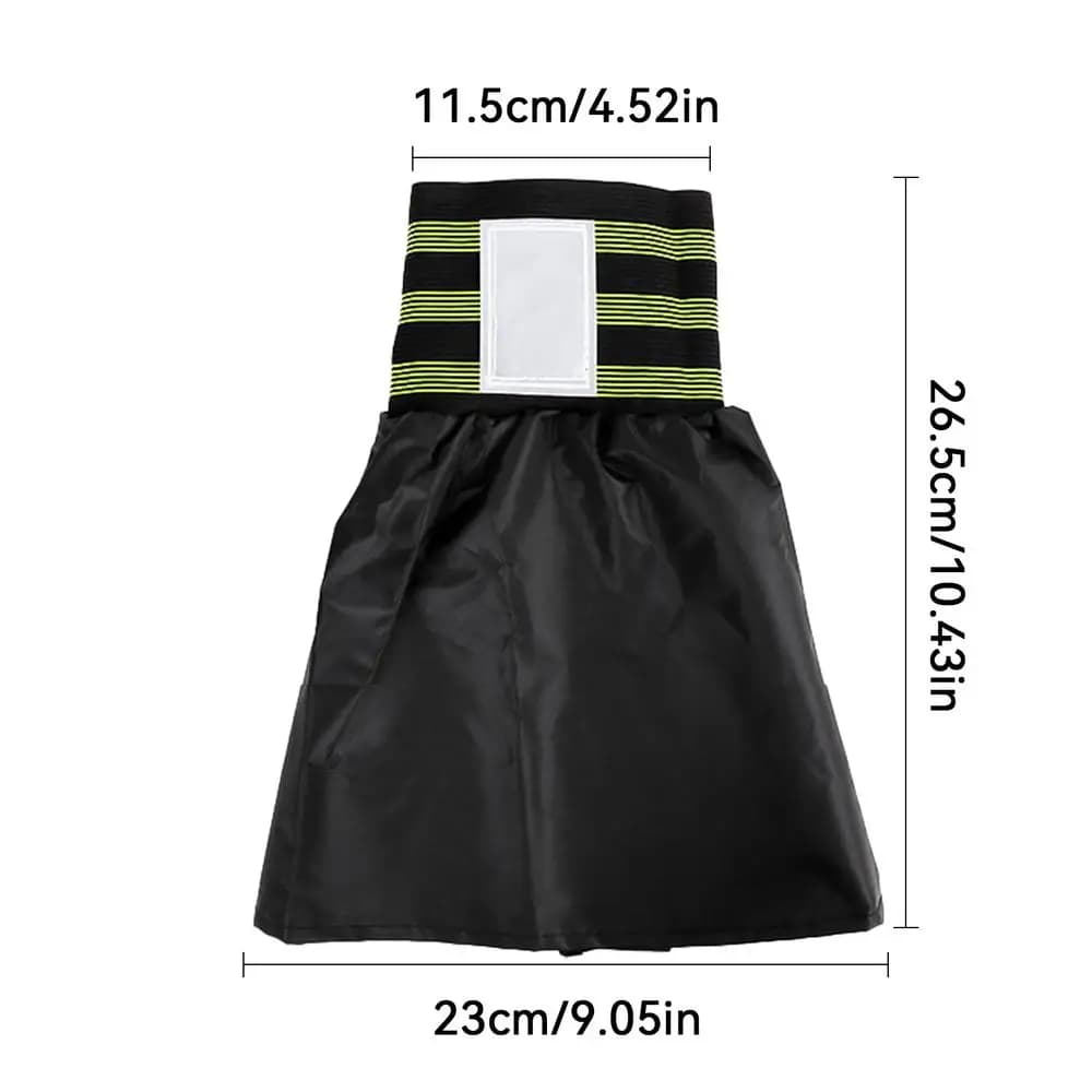 Guêtres de trail running réglables, guêtres de sécurité réfléchissantes, protections de jambes pour