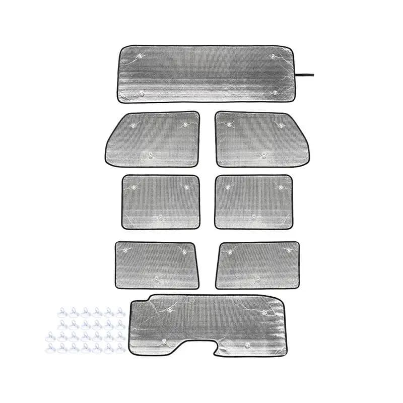 SHINEKA – pare-brise de fenêtre de voiture, couverture de pare-soleil pour Jeep Wrangler JL 2018 201