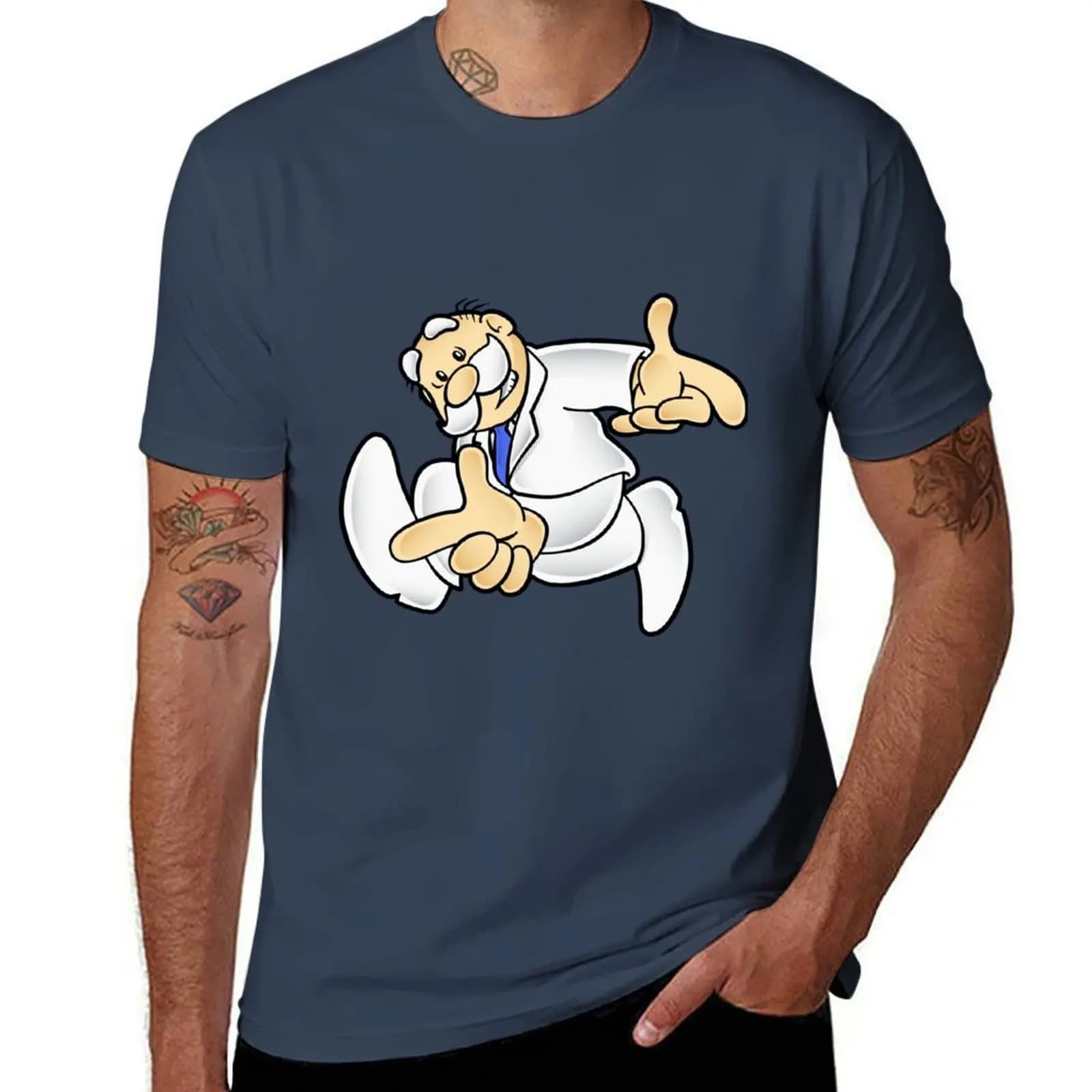 Dr Simi aventure T-Shirt hommes t-shirts graphiques