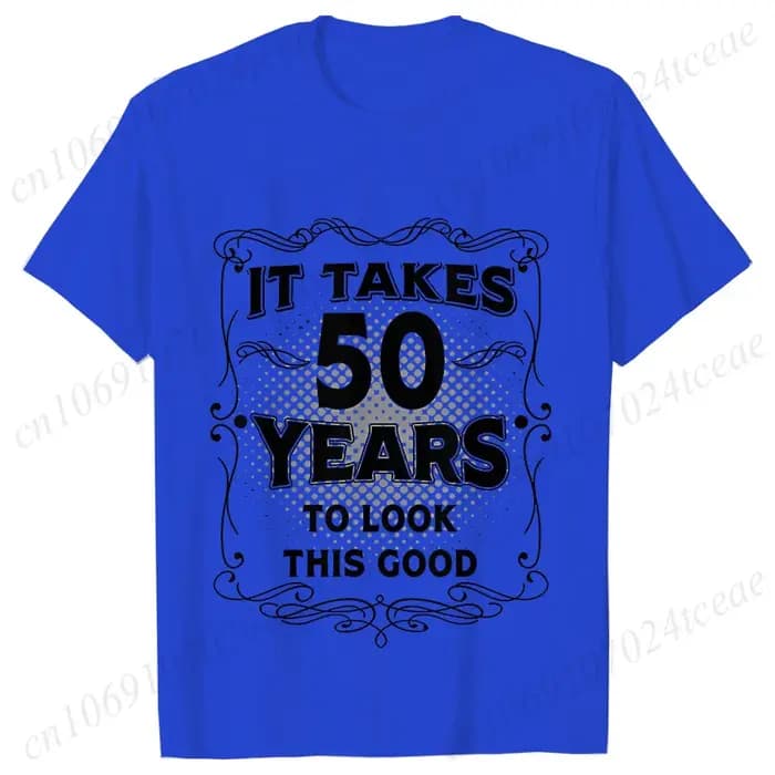 T-shirt drôle du 50e anniversaire pour hommes