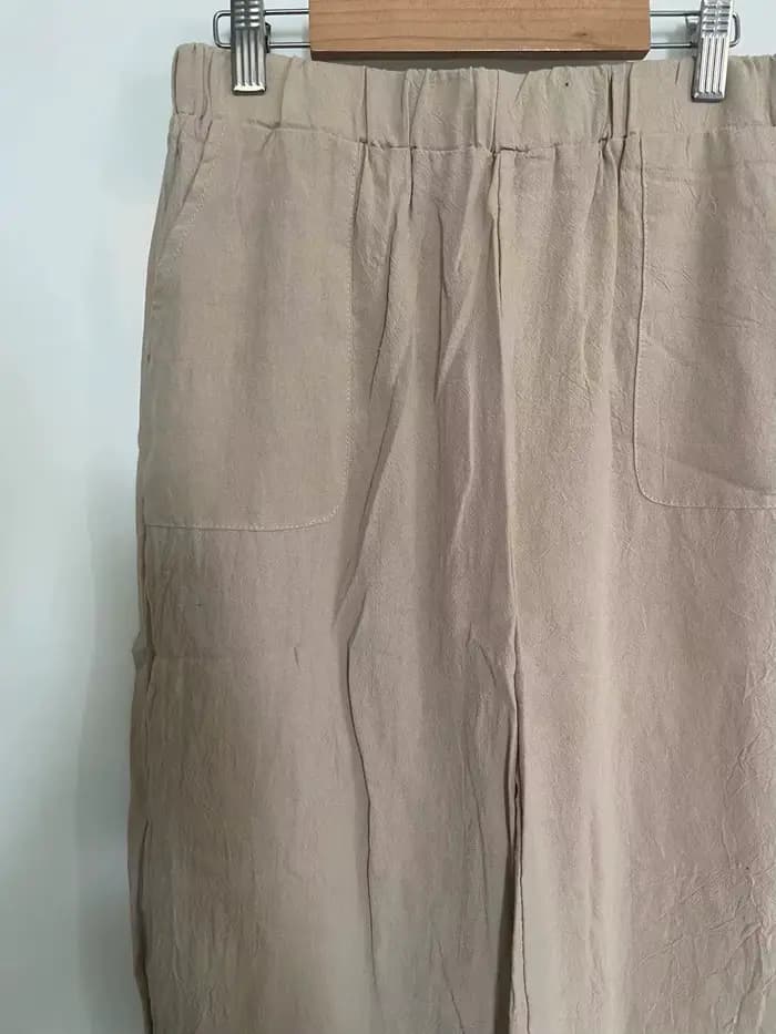 Pantalon Harem décontracté pour femme avec poches