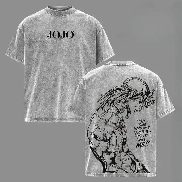 T-shirt imprimé JoJo's Bizarre Adventure Brando Diego pour hommes et femmes