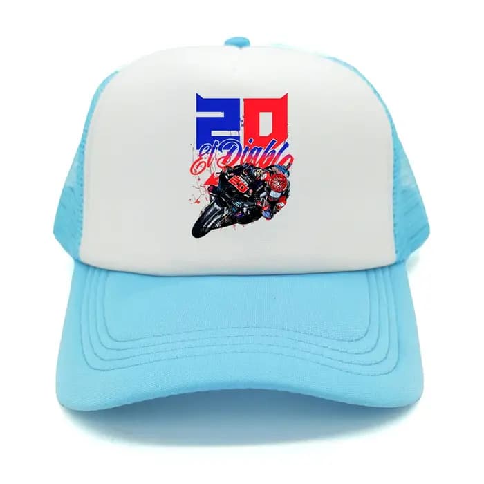 Fabio Quartararo El Diablo 20-Casquette de camionneur pour hommes et femmes