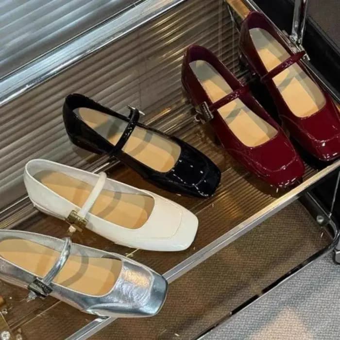 Mary Jane chaussures pour femmes mode talon moyen