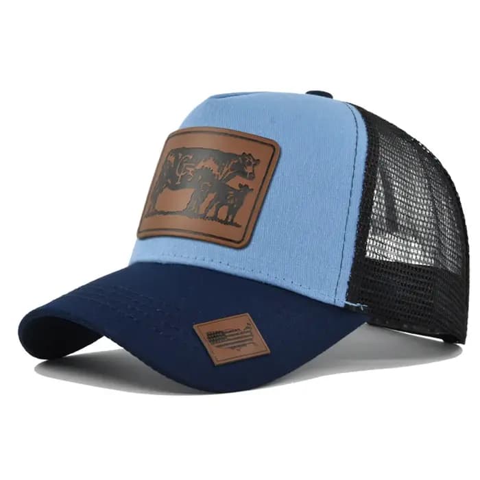 Casquettes de baseball de luxe à motif animal (taureau)