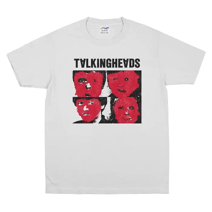 T-Shirt Talking Heads Remain In Light 80S Rock Band Music Reto