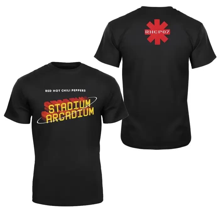 Red Hot Chili Peppers - T-shirt à manches courtes style streetwear américain pour hommes et femmes
