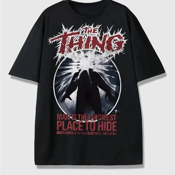 T-shirt pour homme « Monster » - T-shirt rétro d'horreur pour homme, nouveau style d'été, tendance u