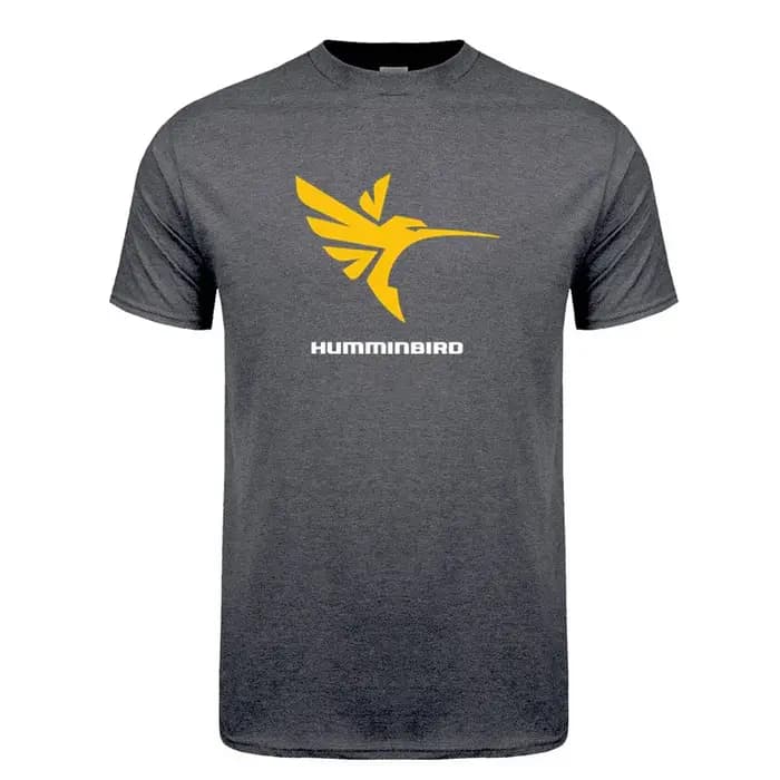 Humminbird t-shirt hommes femmes à manches courtes coton T-shirts été