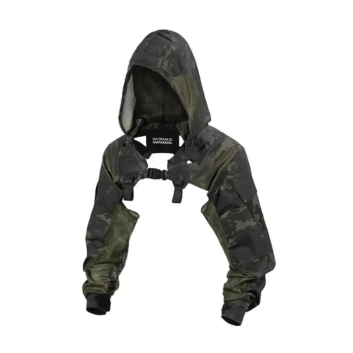 DMgear – manteau tactique Original, veste à capuche, manches longues, vêtements de Camouflage, respirant, confortable, plate-forme de poitrine tactique Compatible