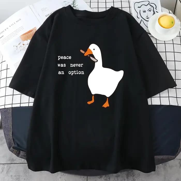 La paix n'était jamais une Option imprime Mans T-Shirt vêtements créativité tout-mathématiques femme