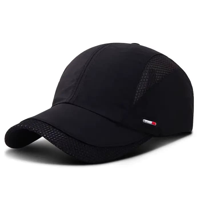 Casquette de baseball à séchage rapide – Chapeau de soleil réglable et évacuant l'humidité pour les sports de plein air et toutes saisons