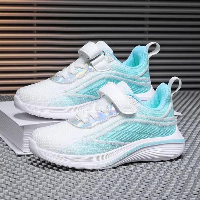 Tricot filles Tenis Sneaker enfants chaussures 4-12 ans léger plate-forme souple