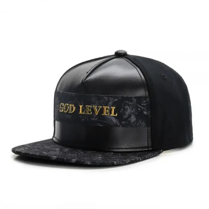 Casquette de baseball en métal et cuir unisexe style décontracté pour homme et femme, casquette de papa, casquette de soleil snapback, casquette de camionneur d'extérieur, Gorras de créateur - Grande