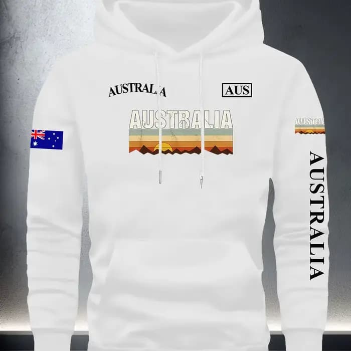 Nouveau sweat à capuche/veste imprimé style français multicolore et à motifs variés