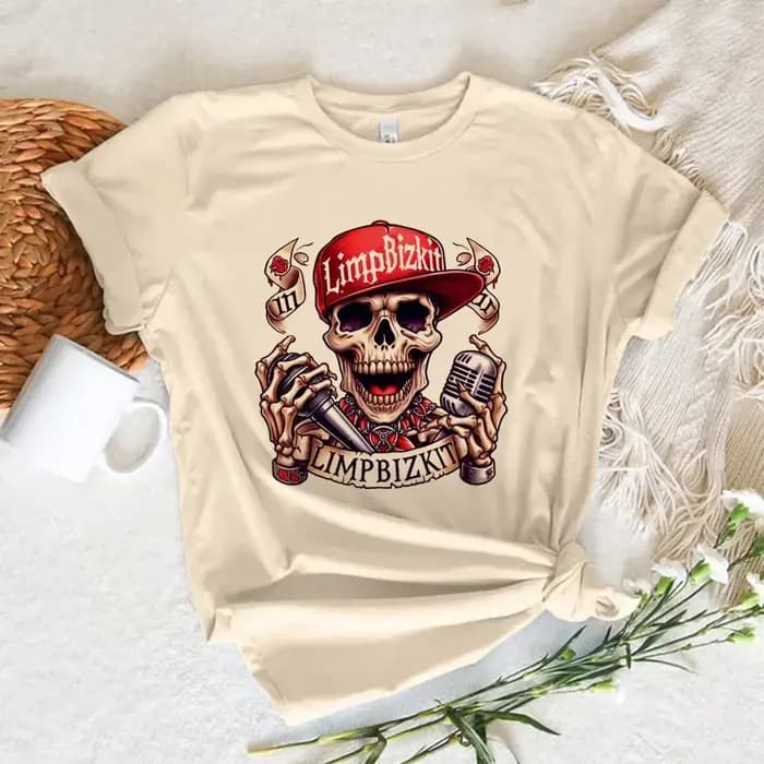 Limp Bizkit T-shirts femmes japonais T-Shirt fille Streetwear Anime vêtements
