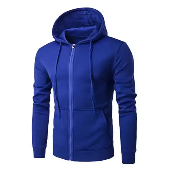Sweat à capuche ample et décontracté en polaire pour hommes