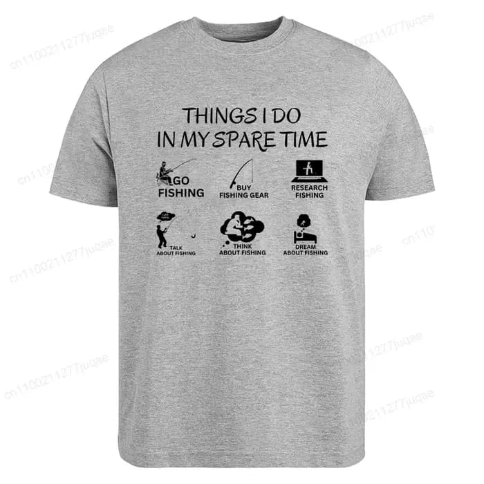 T-shirts d'été à manches courtes avec imprimé pêche amusant pour femmes et garçons
