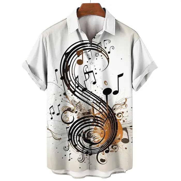 T-shirt musical pour homme