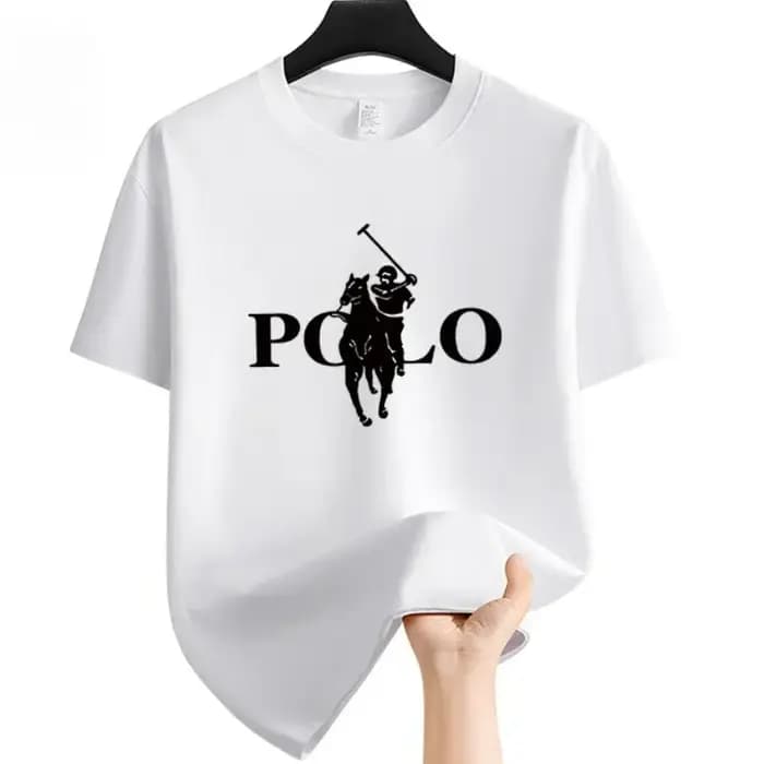 Mode estivale - Vêtements pour hommes - T-shirts décontractés à manches courtes - Hauts à col rond