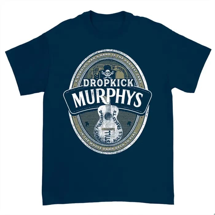 Dropkick Murphys T-Shirt Vintage 100% coton pour hommes