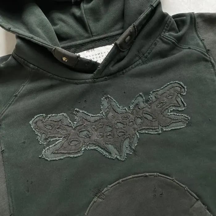 Sweat à capuche brodé Hip Hop pour hommes et femmes