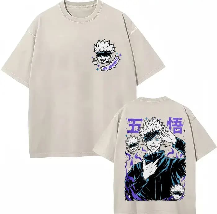 T-shirts décontractés en coton surdimensionnés Harajuku