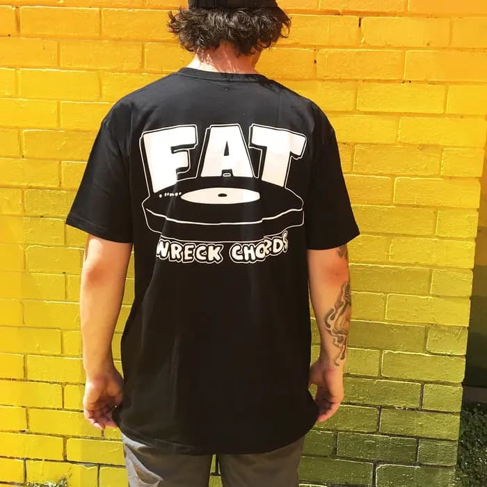 T-shirts en coton graphiques Fat Wreck Chords