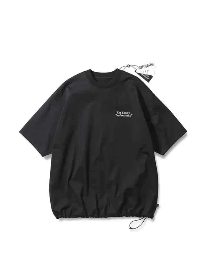 The Ennoy T-shirt coopération rétro broderie à manches courtes hommes et femmes col rond ample pur coton tokyo