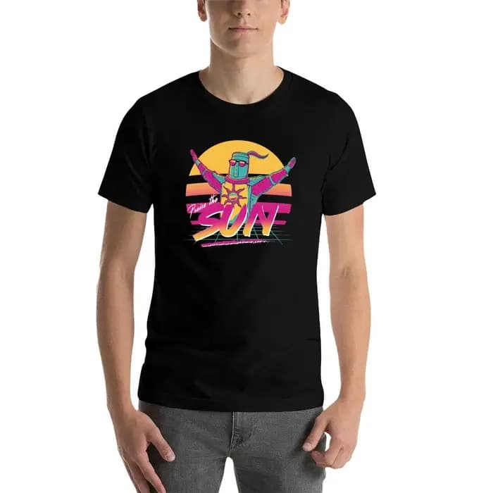 T-shirt Praise The Sun