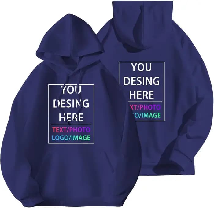 Sweat à capuche personnalisé pour hommes et femmes